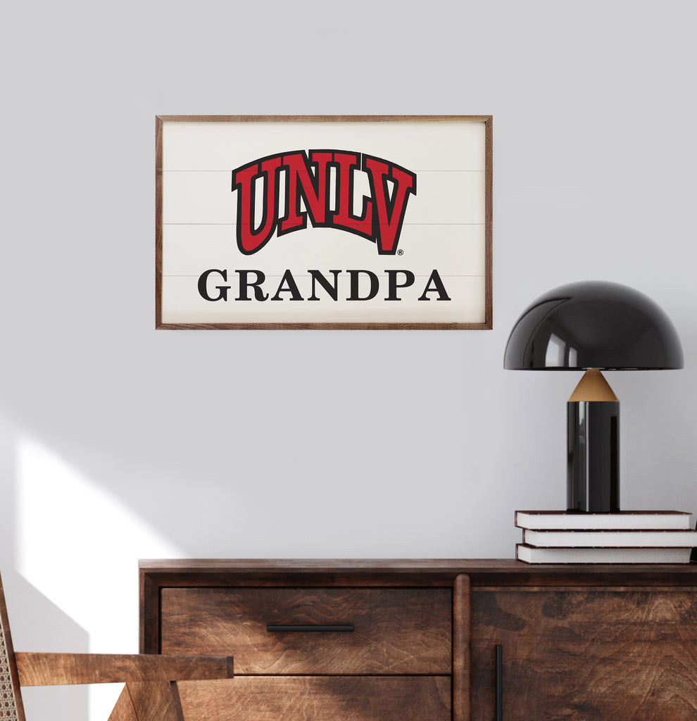 Grandpa UNLV 16x10 / White