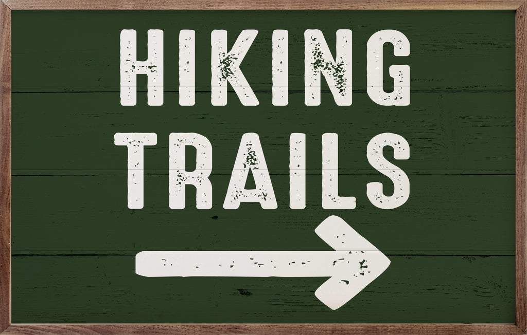 Hiking Trails Arrow Green 16x10 / Green