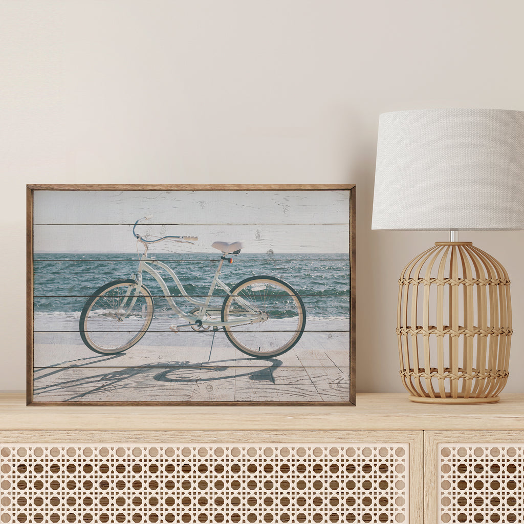 Ocean Bike 16x10 / White