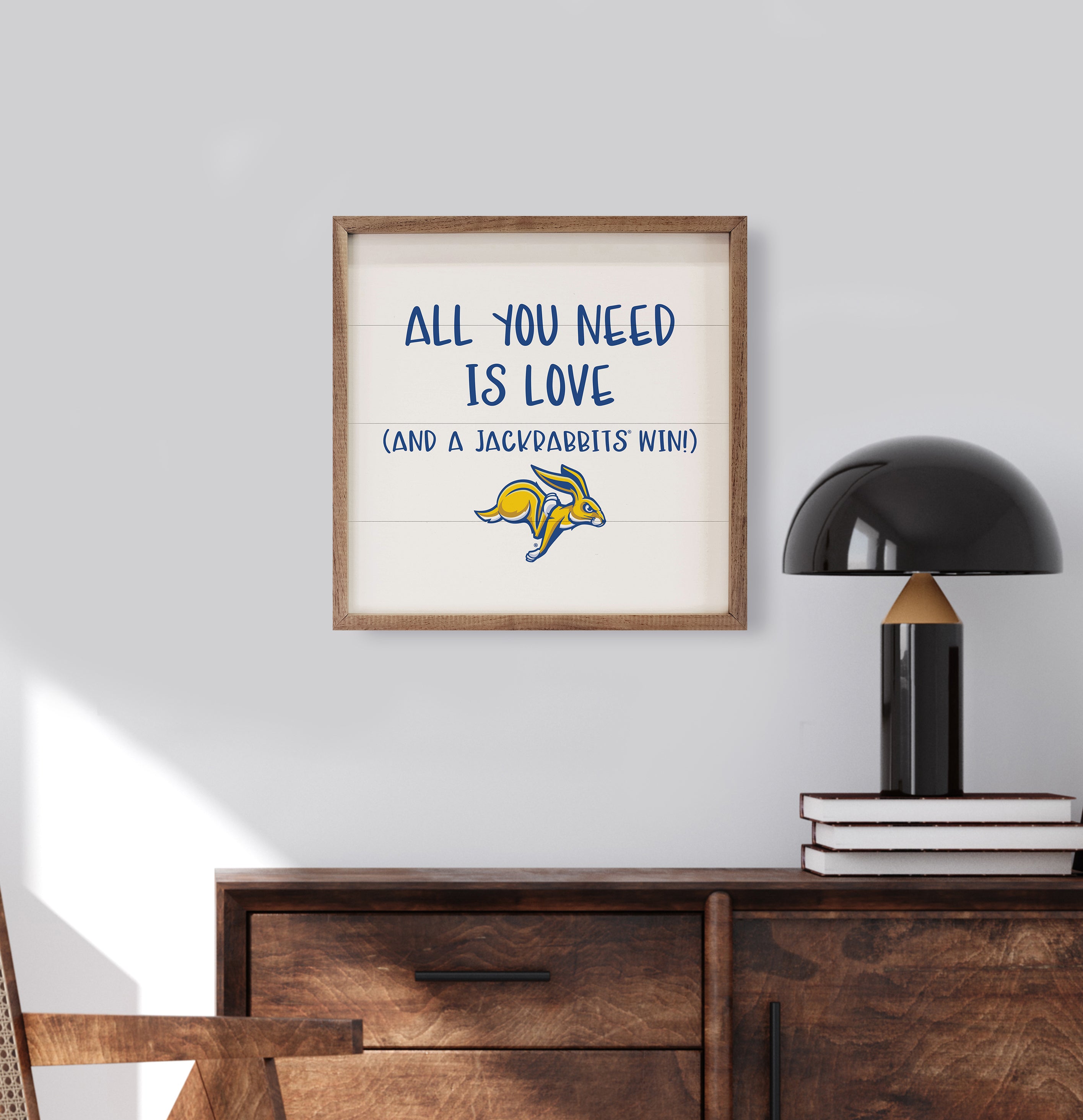 All You Need Is Love South Dakota State 16x16 / White