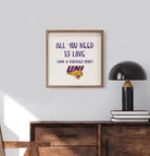 All You Need Is Love UNI 16x16 / White