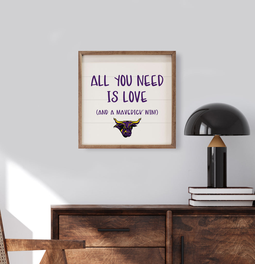 All You Need Minnesota Mankato 16x16 / White