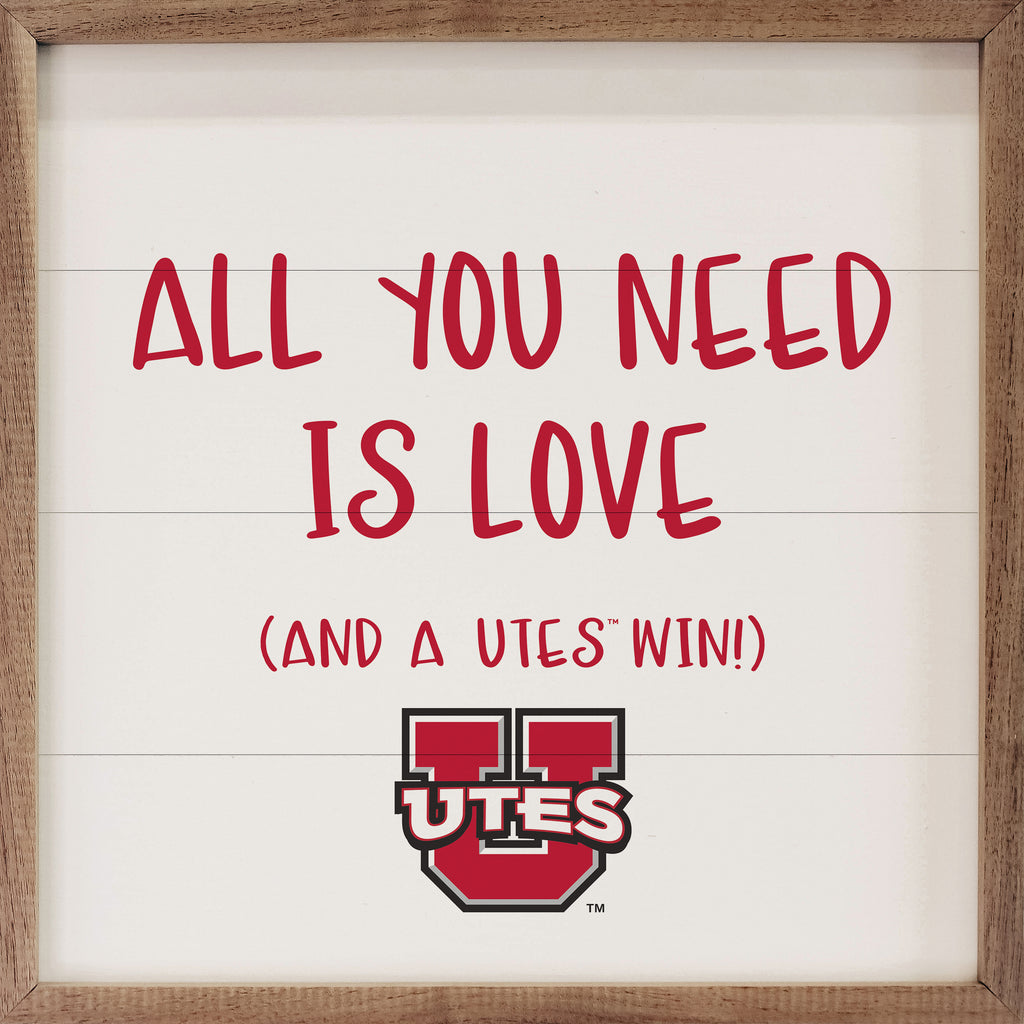 All You Need Utah 16x16 / White