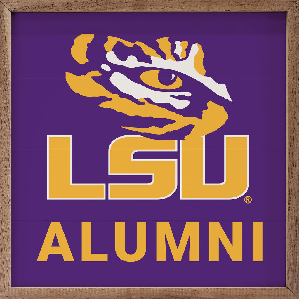 Alumni LSU 16x16 / Purple