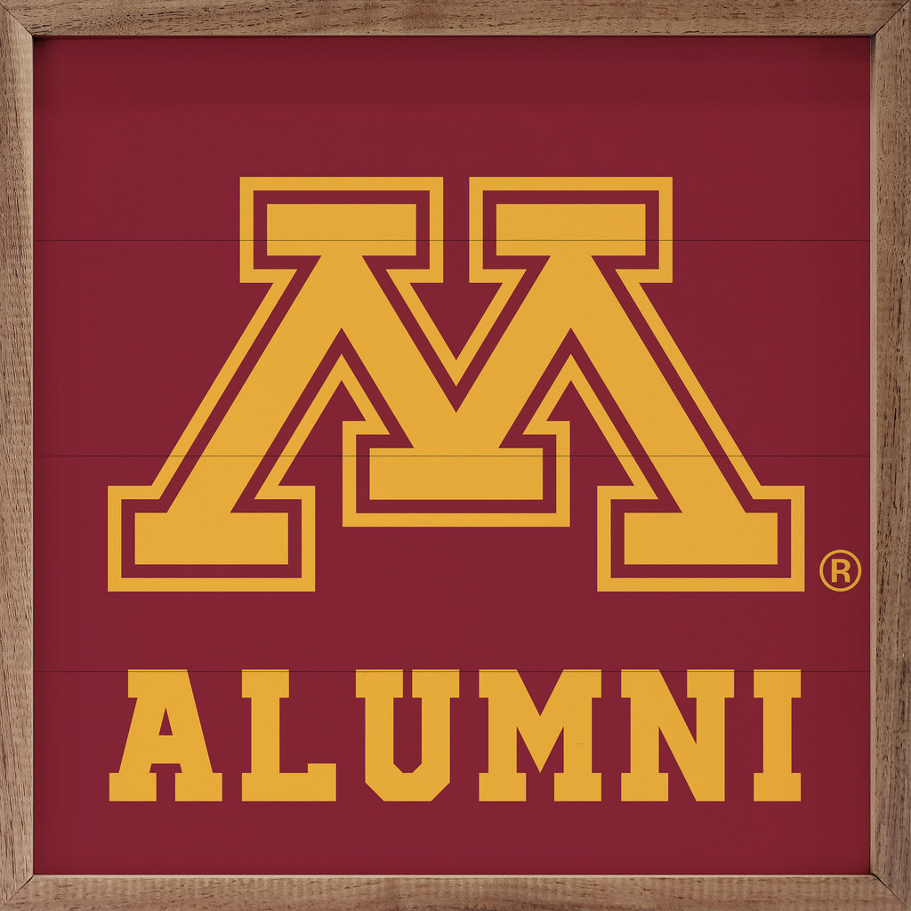 Alumni Minnesota 16x16 / Red