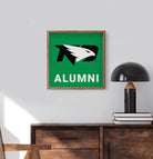 Alumni North Dakota 16x16 / Green