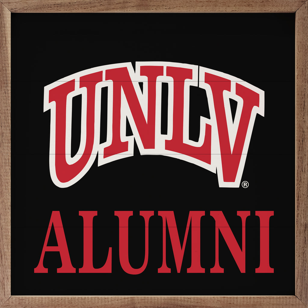 Alumni UNLV 16x16 / Black