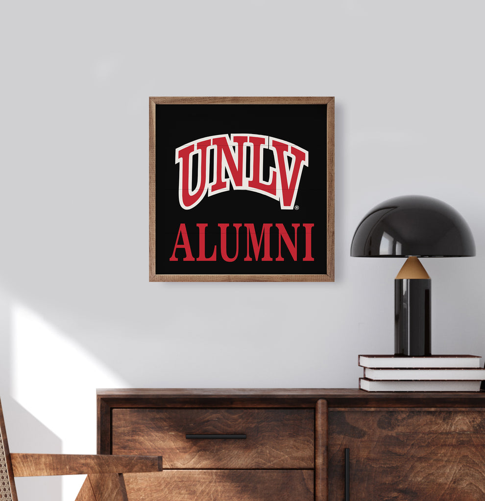 Alumni UNLV 16x16 / Black