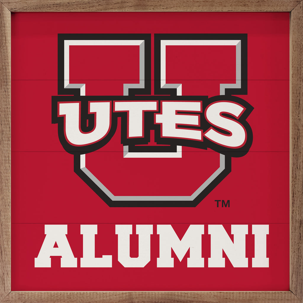 Alumni Utah 16x16 / Red