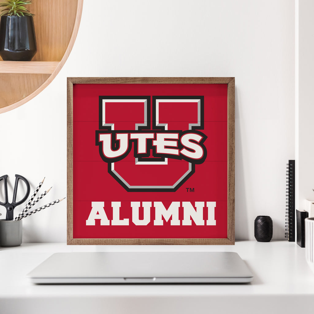 Alumni Utah 16x16 / Red