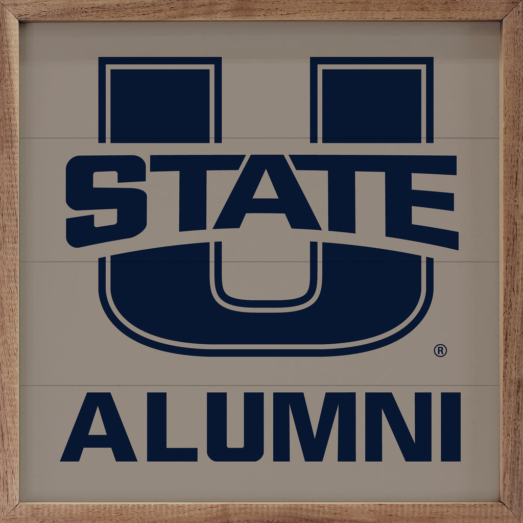 Alumni Utah State 16x16 / Gray