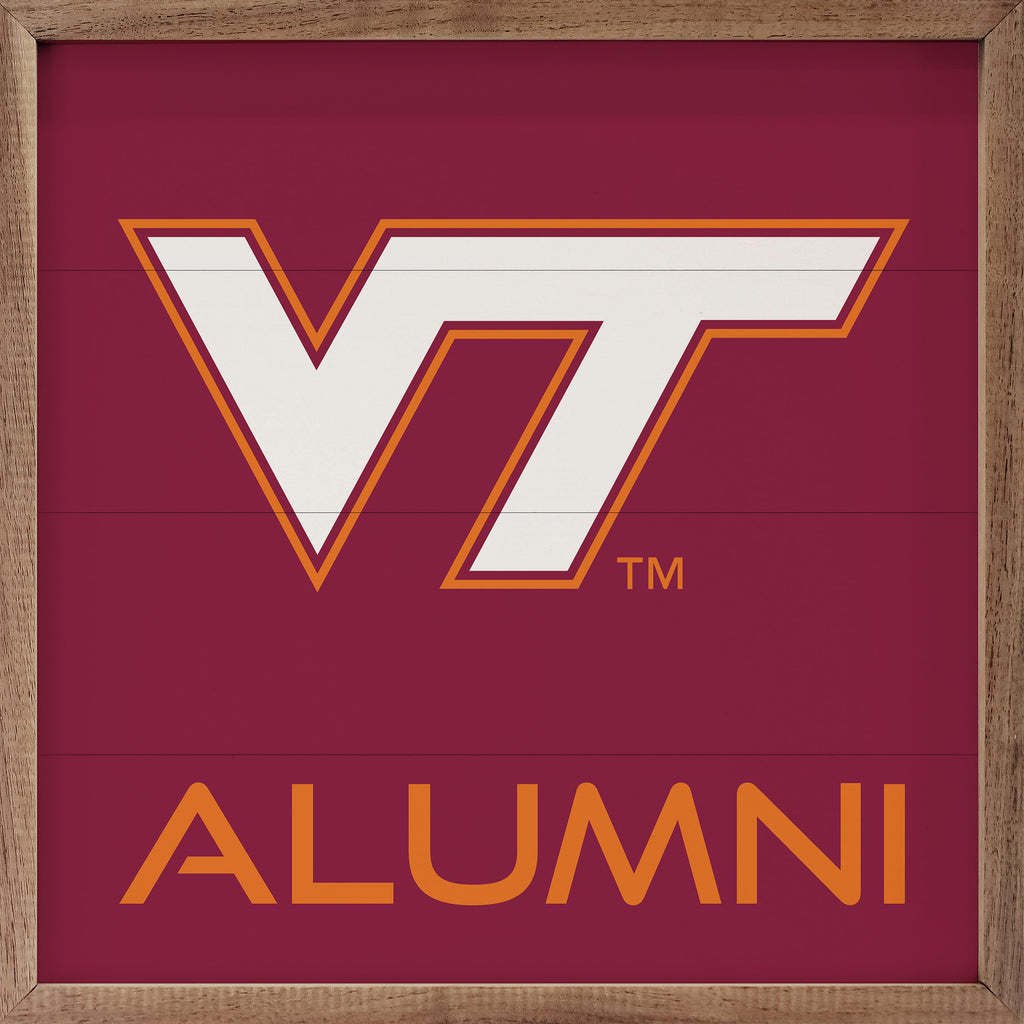 Alumni Virginia Tech 16x16 / Red