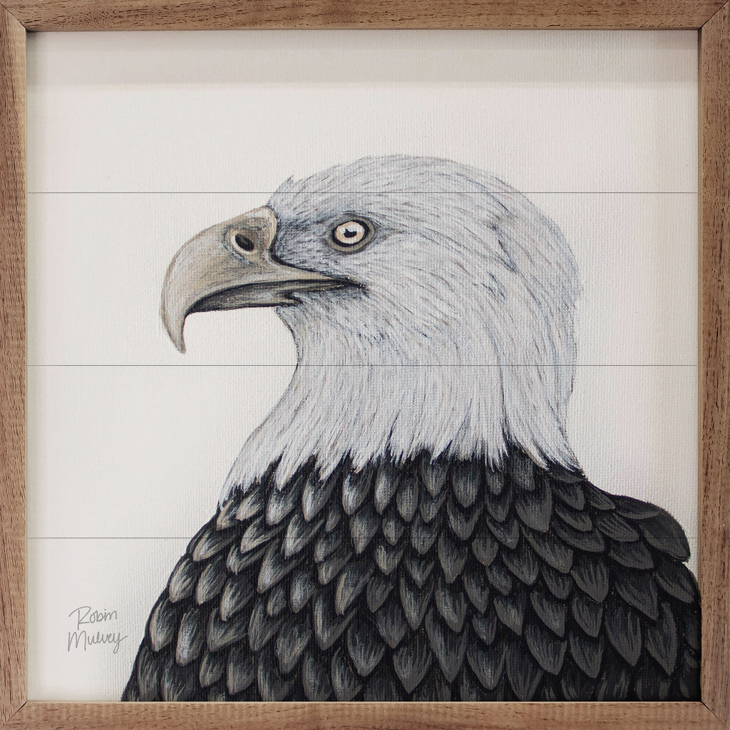 Bald Eagle By Robin Sue Studio 16x16 / Multi-Color