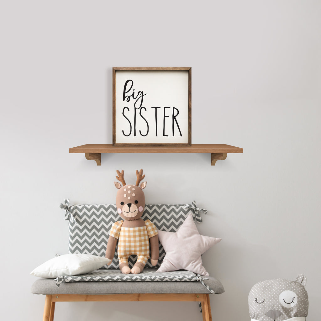 Big Sister White 16x16 / White