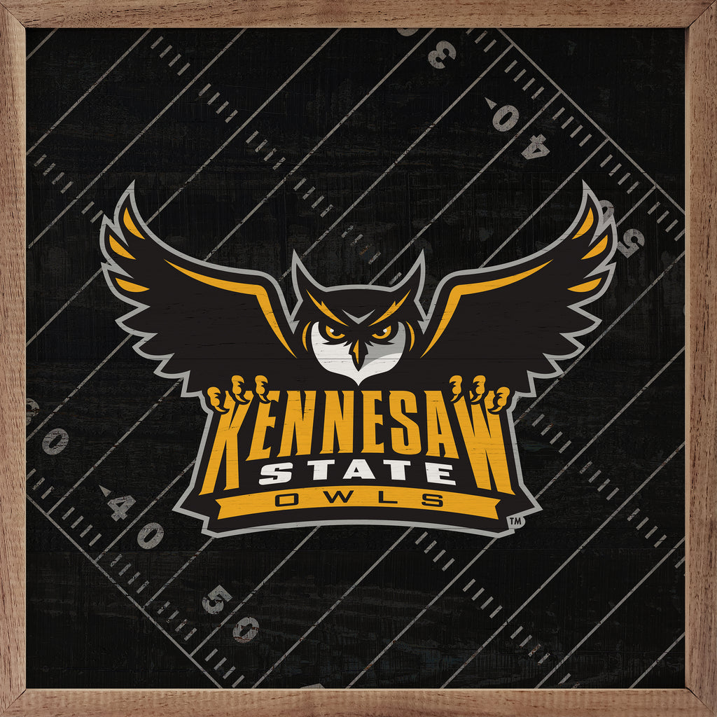 Black Football Field Kennesaw 16x16 / Black