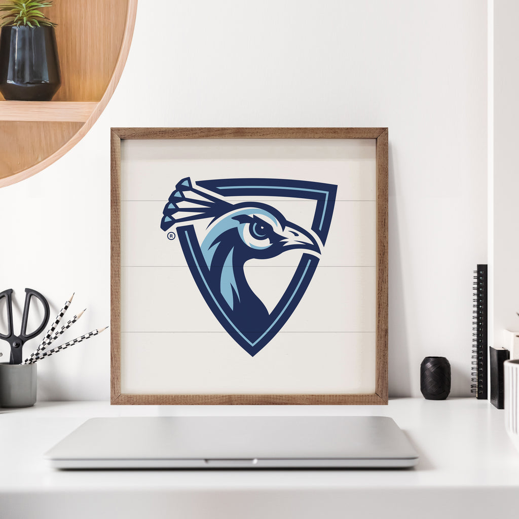 Bold Mascot Upper Iowa 16x16 / White