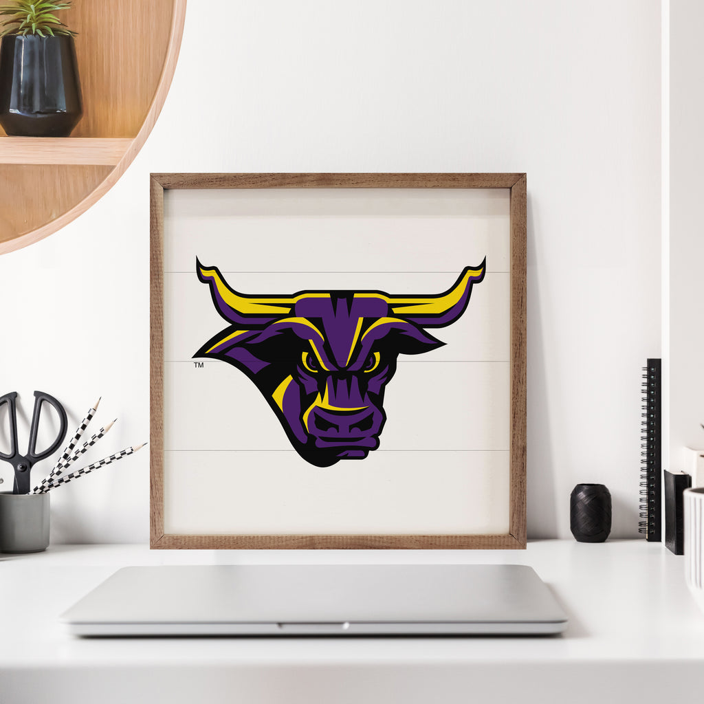 Bold Mascot Minnesota Mankato 16x16 / White