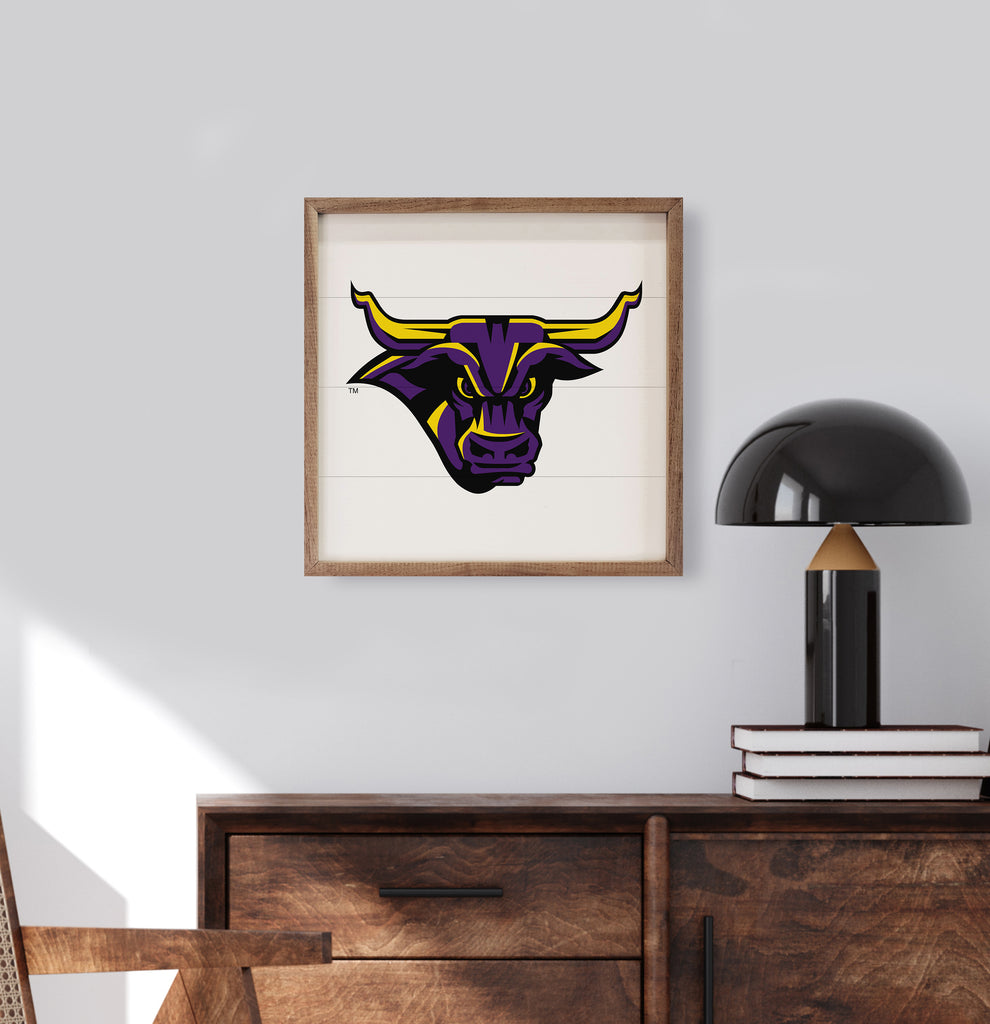 Bold Mascot Minnesota Mankato 16x16 / White