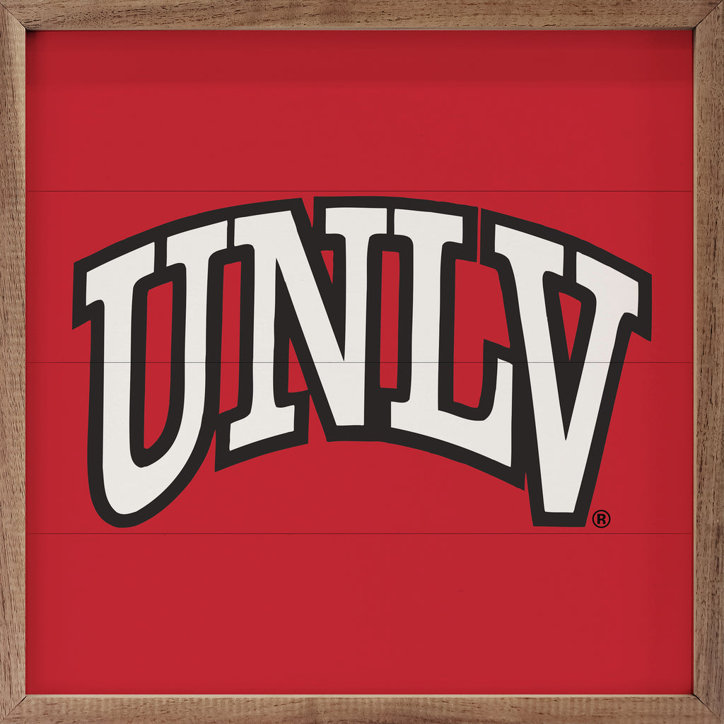 Bold Mascot UNLV 16x16 / White