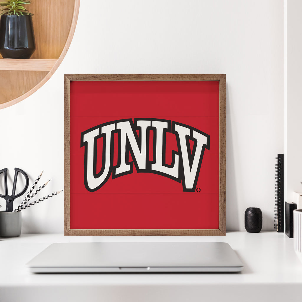 Bold Mascot UNLV 16x16 / White