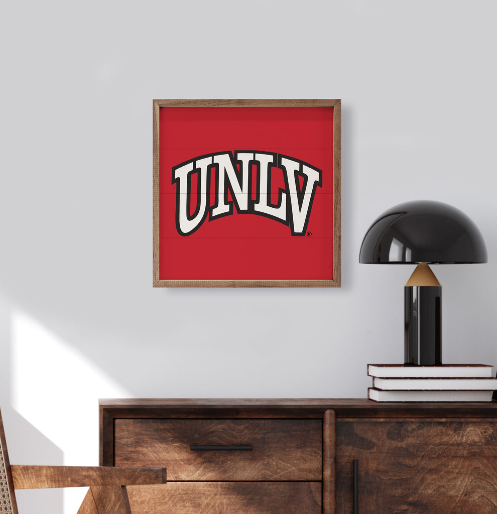 Bold Mascot UNLV 16x16 / White