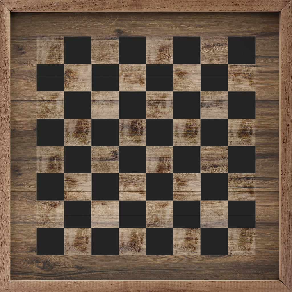 Checkers Brown 16x16 / Brown