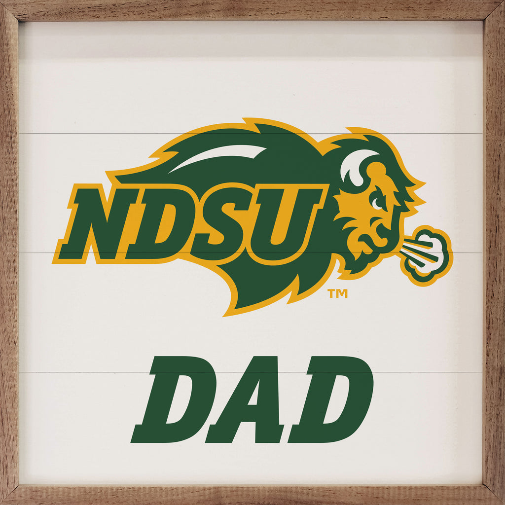 Dad NDSU 16x16 / White