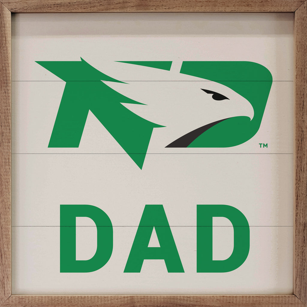 Dad North Dakota 16x16 / White