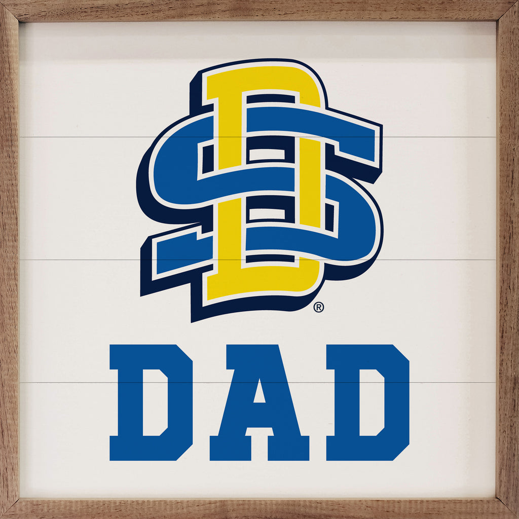 Dad South Dakota State 16x16 / White