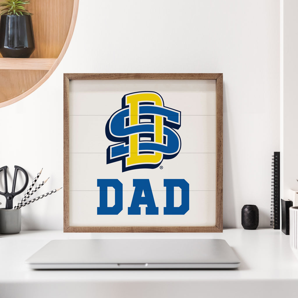 Dad South Dakota State 16x16 / White