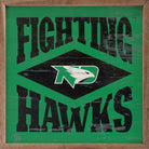 Diamond Logo North Dakota 16x16 / Green