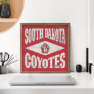 Diamond Logo South Dakota 16x16 / Red