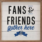 Fans And Friends Creighton 16x16 / White