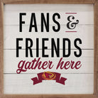 Fans And Friends Iowa State 16x16 / White