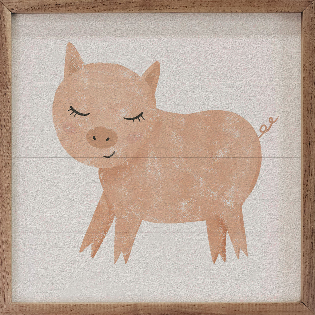 Farmland Pig White 16x16 / White