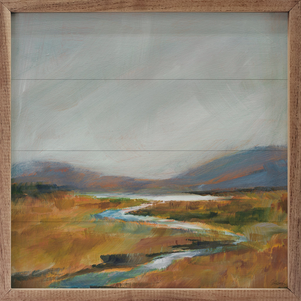 Fragile Wetland By Sue Schlabach 16x16 / Multi-Color