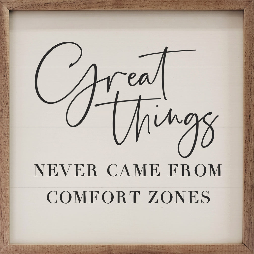 Great Things White 16x16 / White