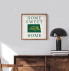 Home Sweet Home NDSU 16x16 / White