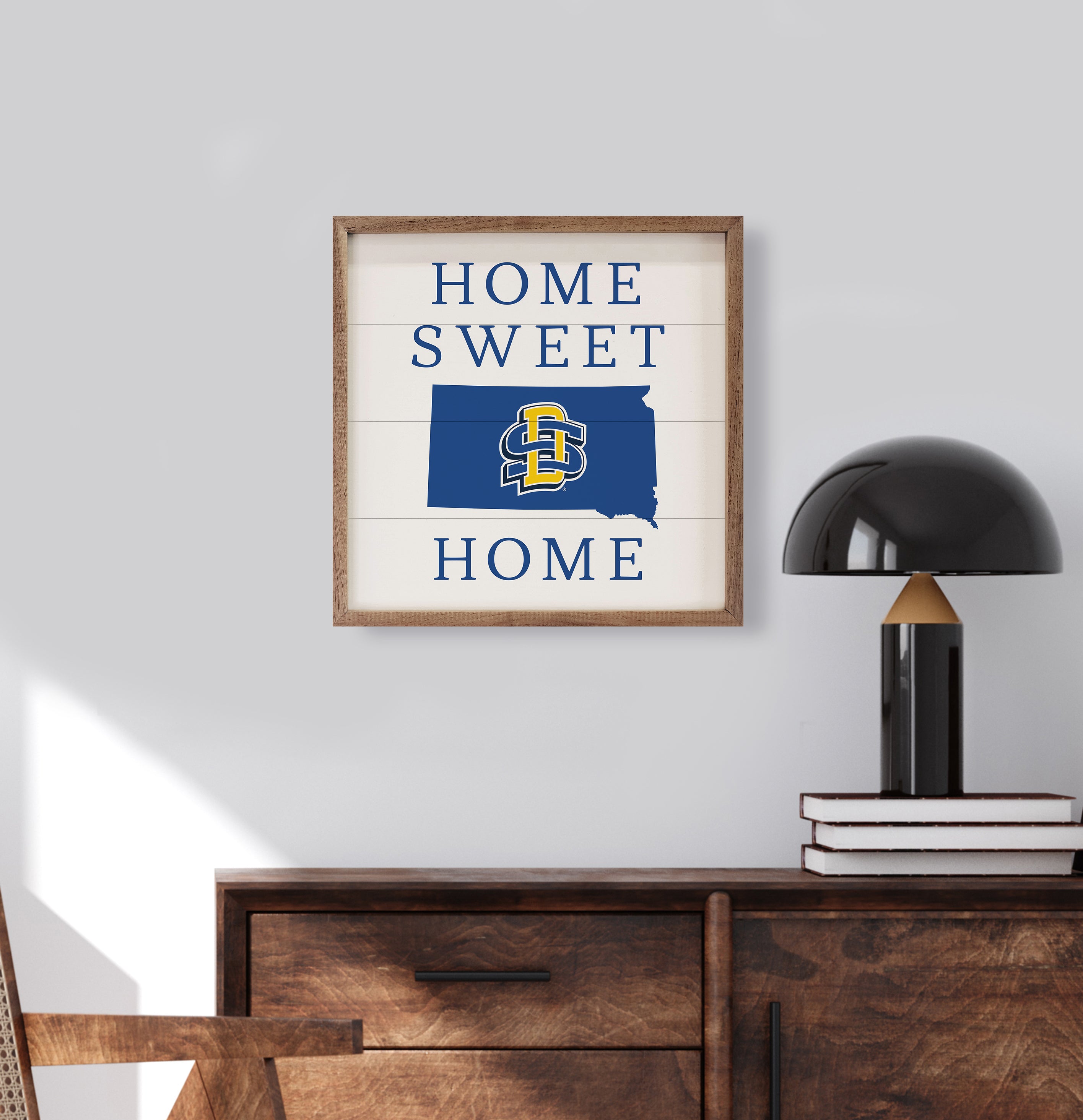 Home Sweet Home South Dakota State 16x16 / White