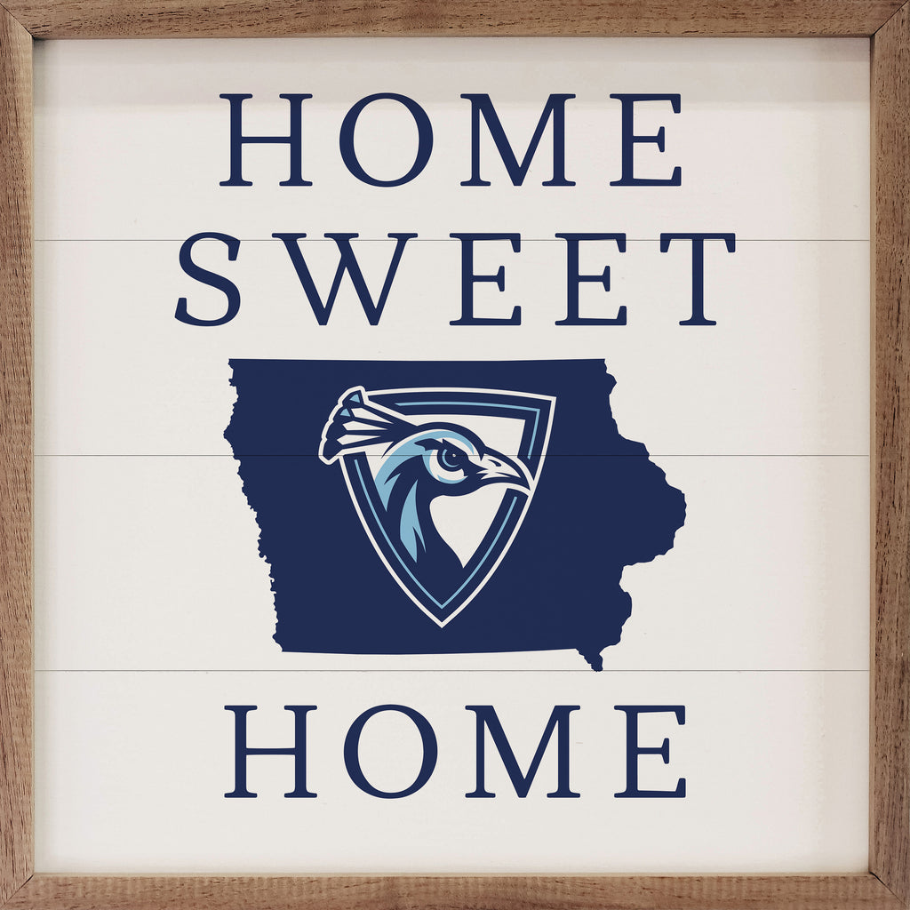 Home Sweet Home Upper Iowa 16x16 / White