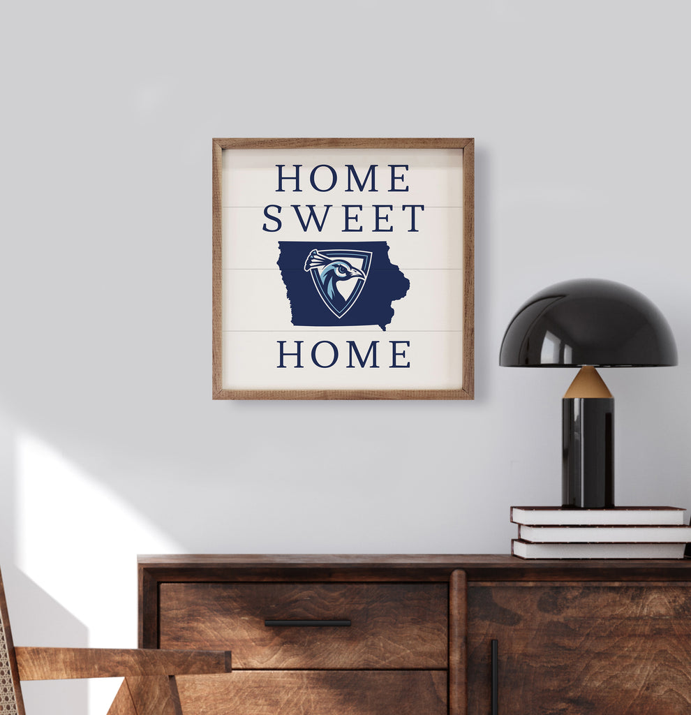 Home Sweet Home Upper Iowa 16x16 / White
