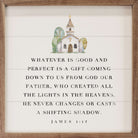 James 1.17 Church 16x16 / White