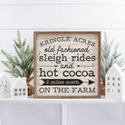 Kringle Acres Arrow Whitewash 16x16 / Whitewash