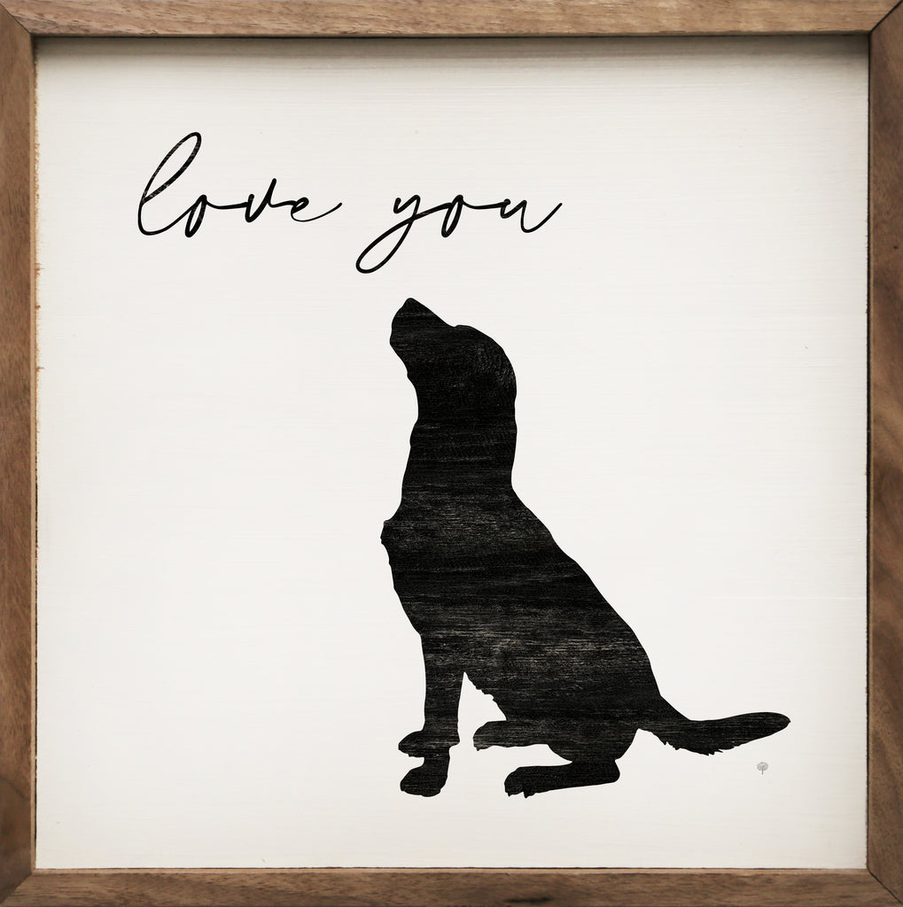 Love You Lab White 16x16 / White