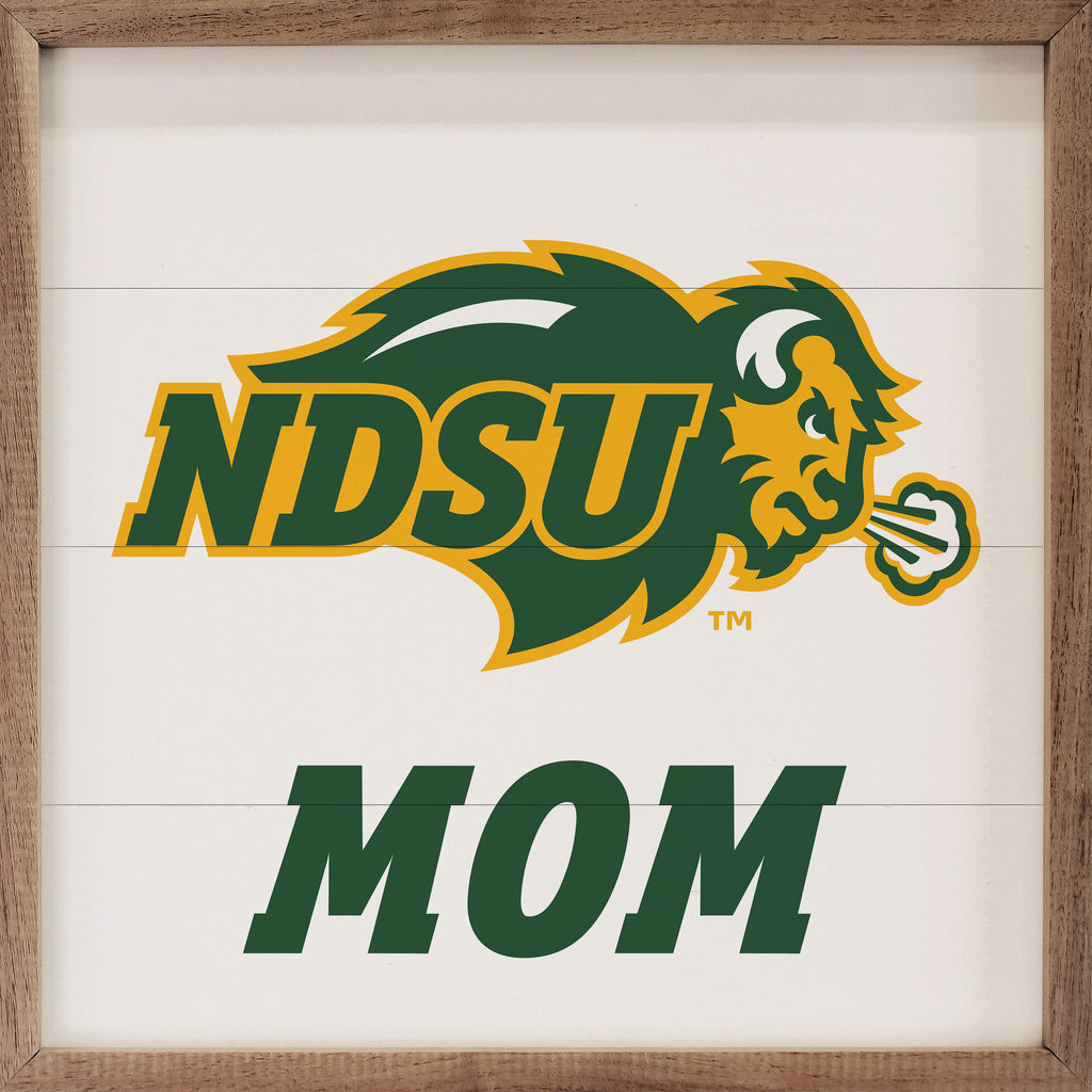 Mom NDSU 16x16 / White