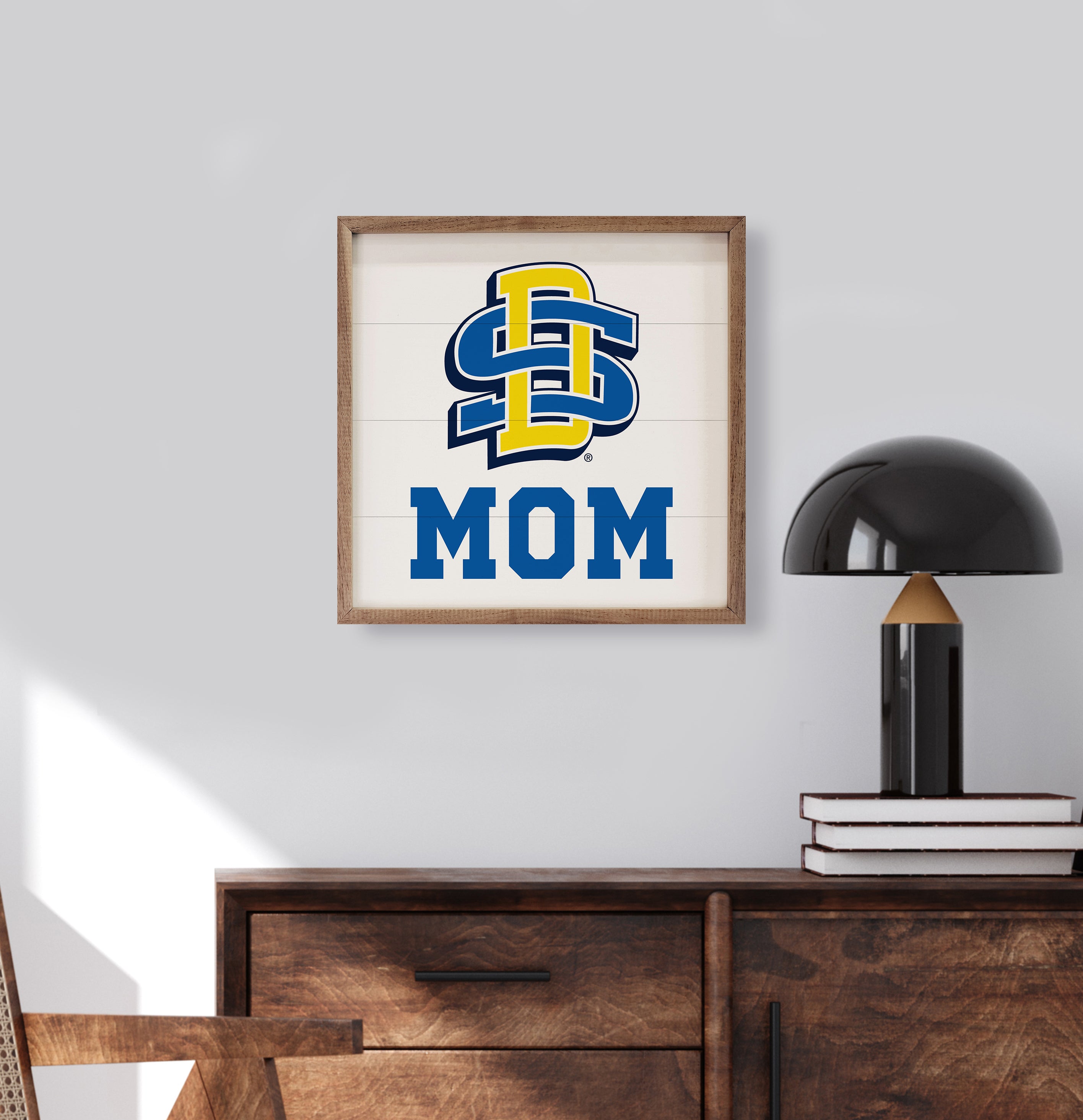 Mom South Dakota State 16x16 / White