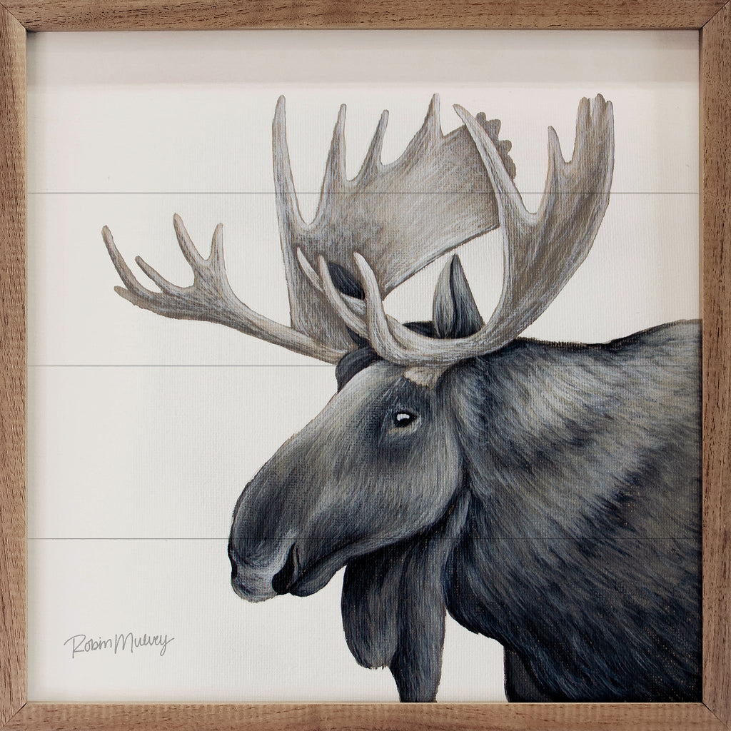 Moose By Robin Sue Studio 16x16 / Multi-Color