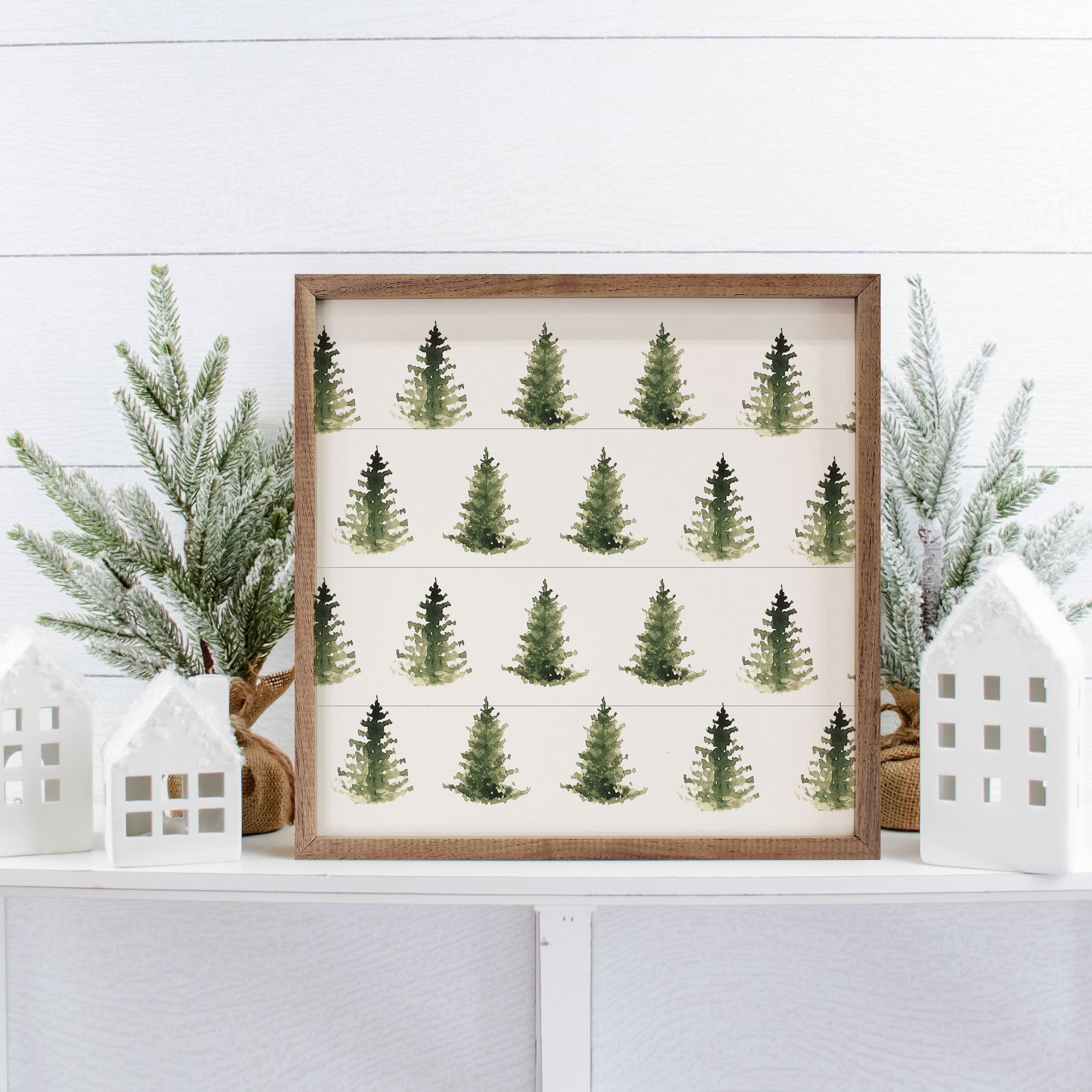 Pattern Trees 16x16 / White