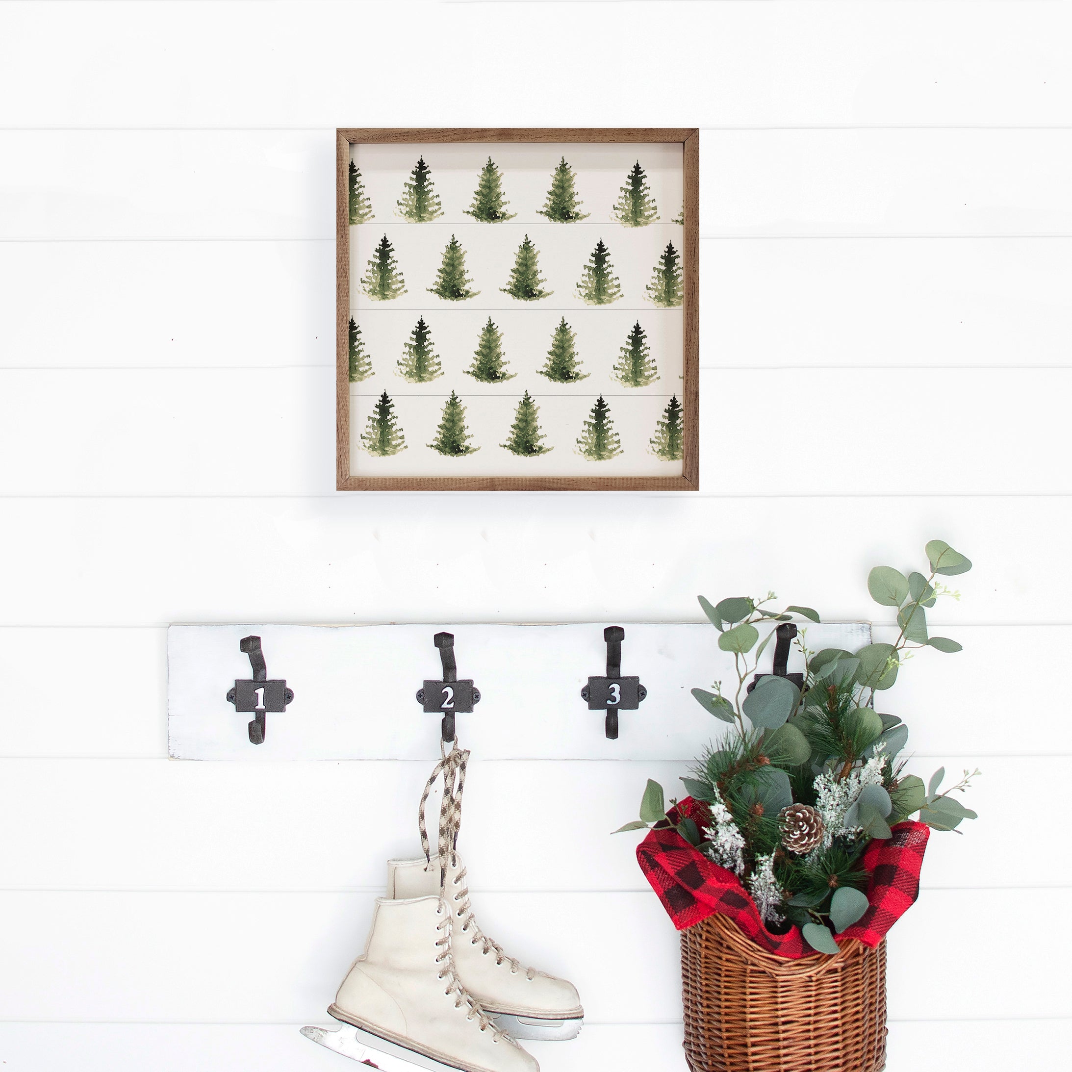 Pattern Trees 16x16 / White