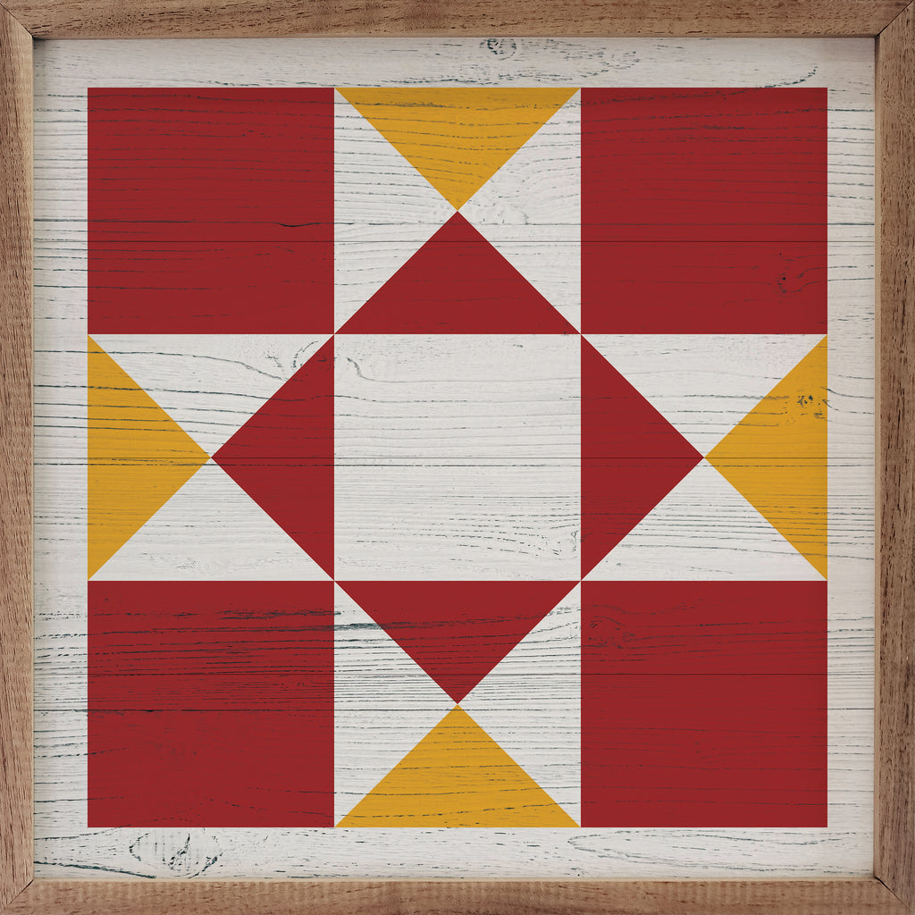 Quilt 1 Iowa State 16x16 / Multi-Color